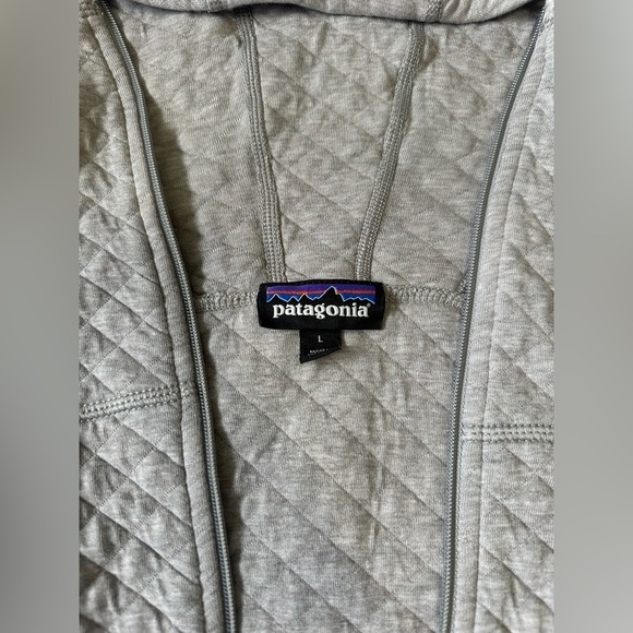 Patagonia women’s organic cotton quilt jacket size large Perfect - Picture 3 of 5